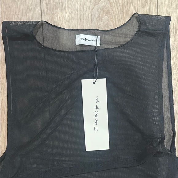 thirtyyears Sheer Mesh Dress - Picture 2 of 3